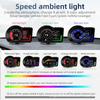 F15 Car Mod HUD: OBD Display for Speed, RPM, Water & Oil Temp, Fuel Consumption, Turbo & Clock