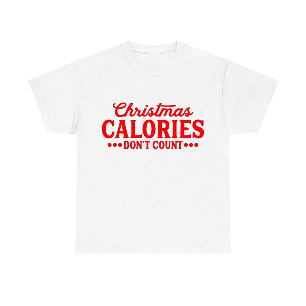 Christmas Calories Dont Count Adult T Shirt Candy Pullover Tee Top