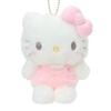 Sanrio Mascot Holder (Shirofuwa Cloud Nap) Hello Kitty 575798