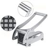 Manual Stainless Steel French Fry Cutter Multi-Function Potato Vegetable Slicer for Home Kitchen Carrots Cucumbers Cooking Tool