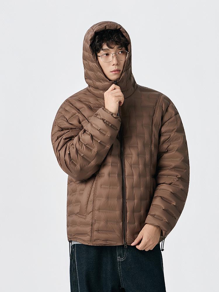 2025 Winter Trendy Multi-color Hooded Duck Down Jacket for Daily Commute