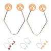 2 Pairs Dimple Maker Portable Easy To Wear Smile Beauty Dimple Exerciser for Cheek Face