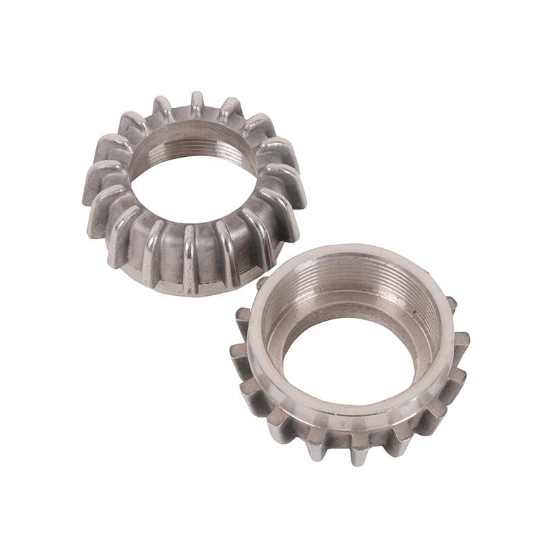 For BMW R12 R51 R71 For Ural M12 M51 M72 2PCS Racing Motorcycle Exhaust Pipe Nuts