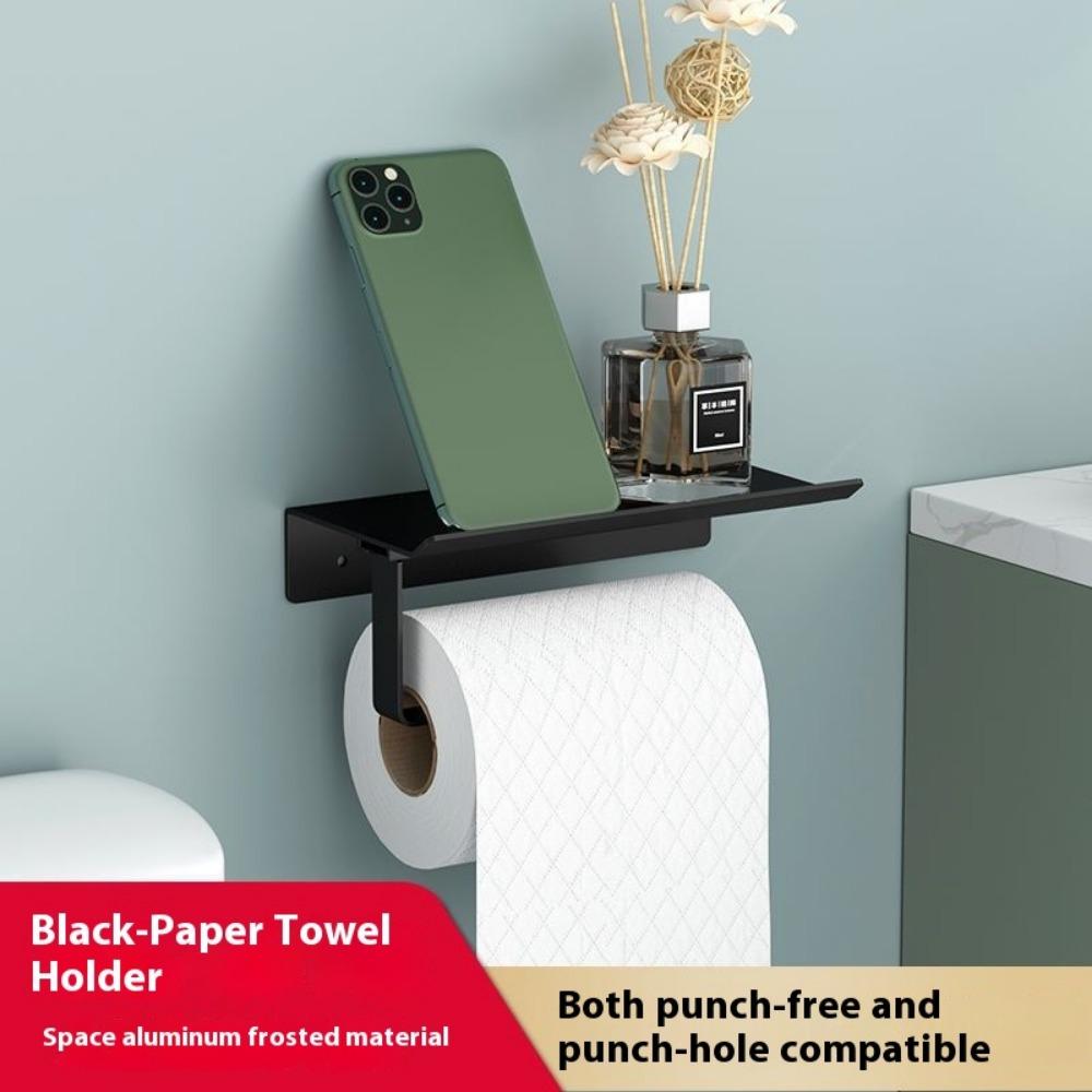 Gun Ash Handtuchhalter Ohne Bohren Toilettenregal Aufbewahrungsregal Badetuchhalter Toilette Badezimmerregal