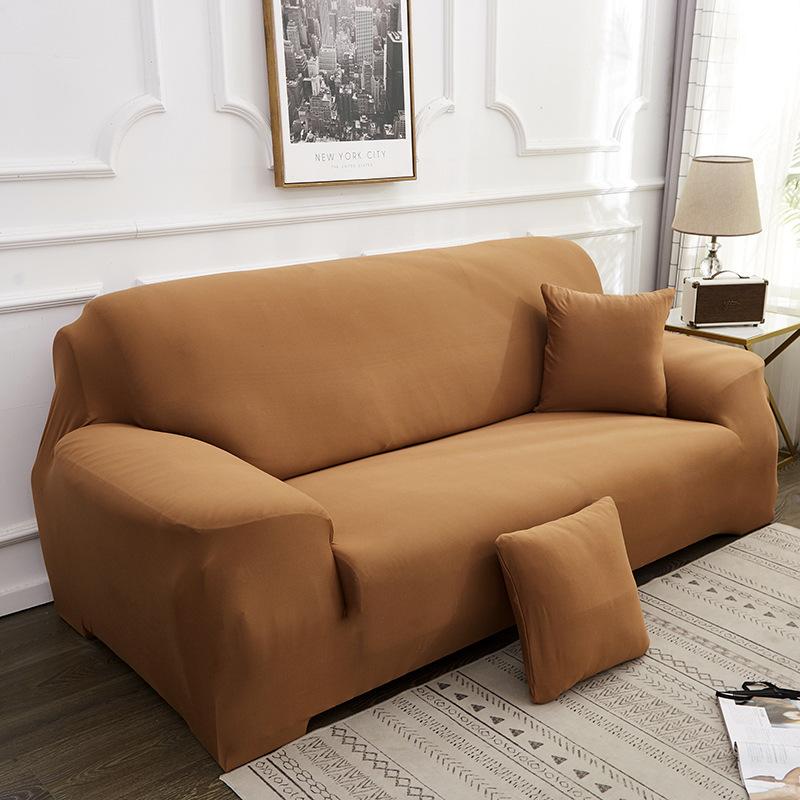Vier Jahreszeiten Stretch Einfarbig Volle Tasche Sofabezug Einfache Stoffkombination Sofabezug