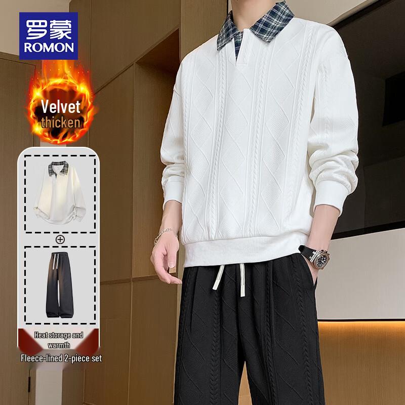

ROMON Мужской зимний спортивный костюм с флисовой подкладкой 8XL