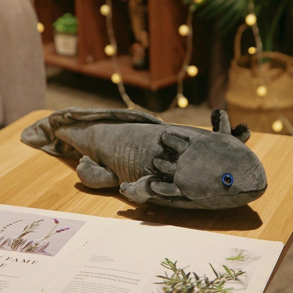 23/45cm Nuevo Peluche de Tritón Salamandra Muñeca Axolotl Linda Almohadas Suaves Rellenas Multicolor Vibrante Colgante Llavero Cojín para Habitación Sofá Regalo