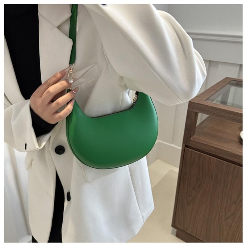 2024 Shoulder Bags Crescent Bag Fashion Armpit Bag for Girl Women Handbag Underarm Bag