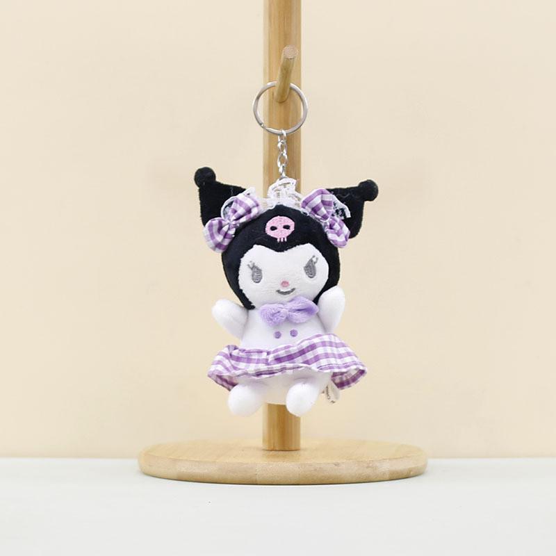 Cute 11cm Sanrio Plush Doll Collection Including Kuromi Cinnamoroll Melody And Kitty Cat