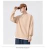 2025 Herbst/Winter Trendiger Schwerer Herren-Kapuzenpullover im Fake-Zweiteiler-Look - Lässig Locker Rundhals Langarm