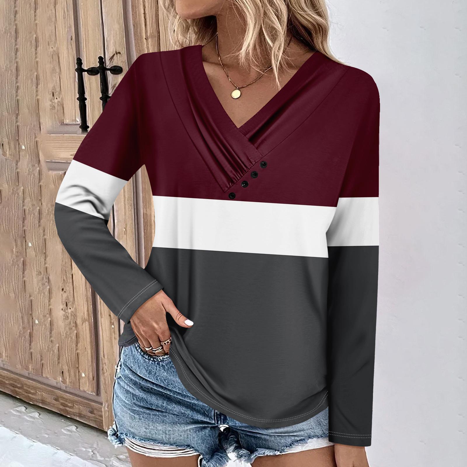 Блузки с длинным рукавом для женщин — фото 7