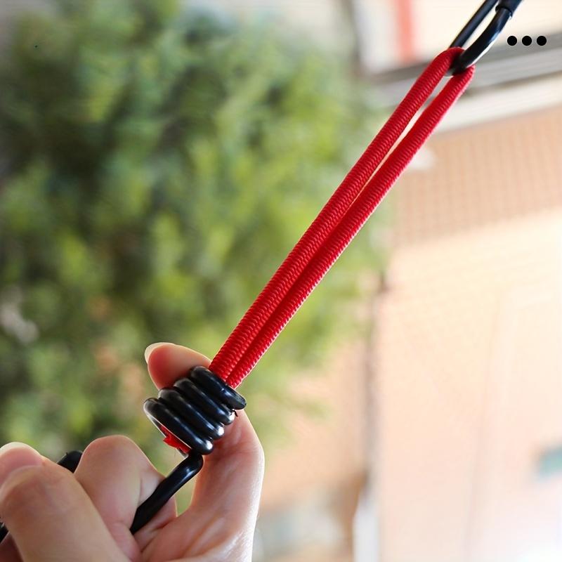10 stücke Outdoor Camping Zelt Elastische Seil Schnalle 15cm Feste Bindung Band Elastische Seil Haken Camping Baldachin Zubehör Pull Seil