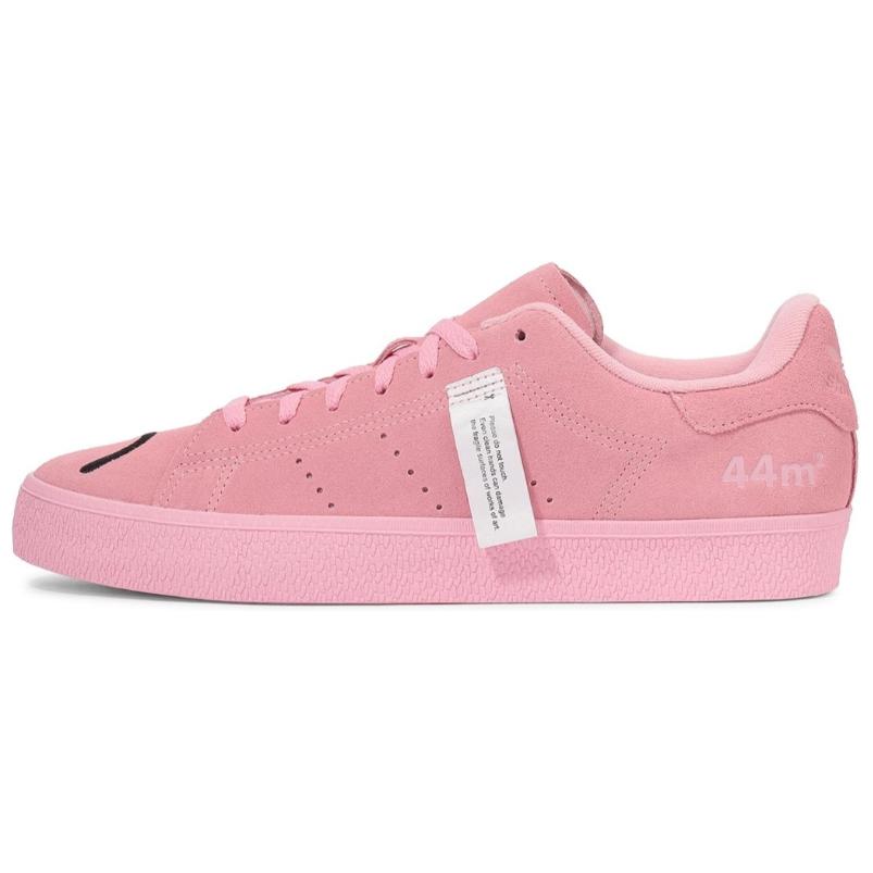 

Adidas Originals Face X Atmos X Stan Smith Cs Versatile Comfortable Minimalist Slip Resistant Durable Low Top Skate Shoes Men Skate Shoes Pink IG4122 45⅓
