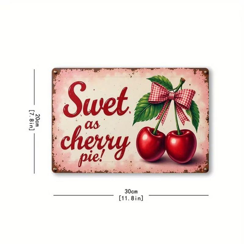 Vintage Metal Wall Art Sign Retro Home Decor 20x30cm