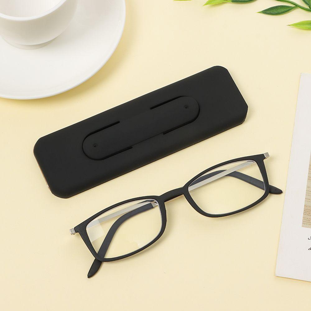 Care Ultra-thin Reading Eyeglasses Anti-blue Light Glasses Phone Holder Case Presbyopia Eyewear
