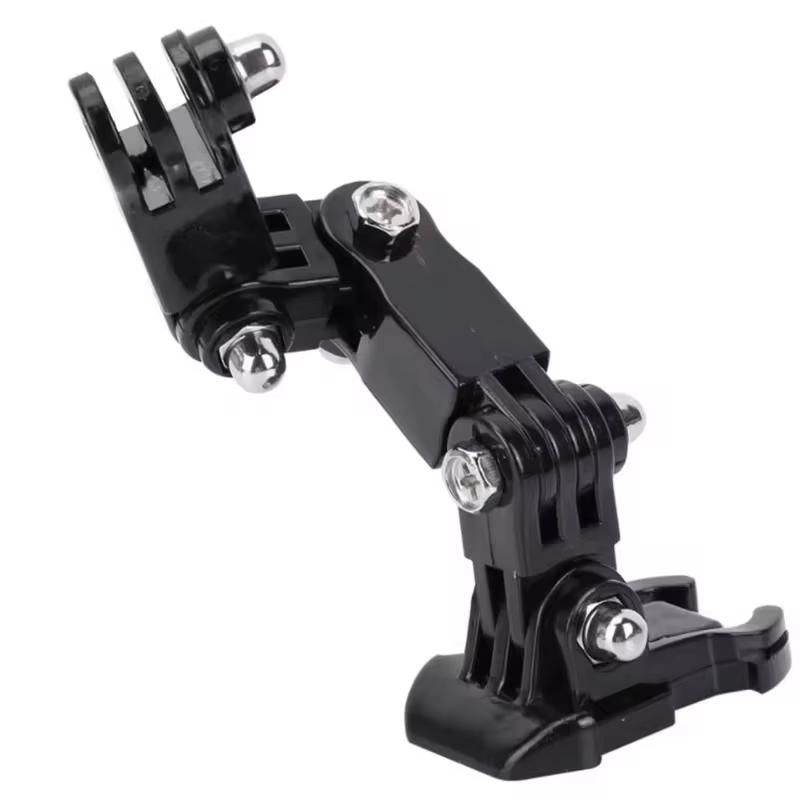 Motorcycle Helmet Mount Curved Adhesive Arm For Gopro Hero 8 7 6 5 4 3 SJCAM sj4000 For XiaoYi 4K Action Camera Accessories чёрный