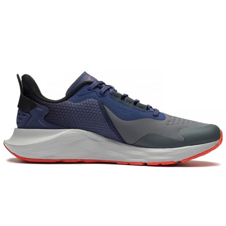 Li Ning Yufeng Cushioning Low Top Running Shoes Men's Blue ARSS013-2