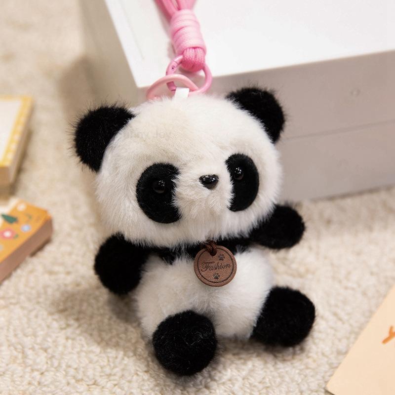 13cm Cute Funny Joy Animal Panda Fox Plush Toy Kawaii Elephant Penguin Capybara Duck Lamb Rabbit Sloth Plushie Birthday Gif
