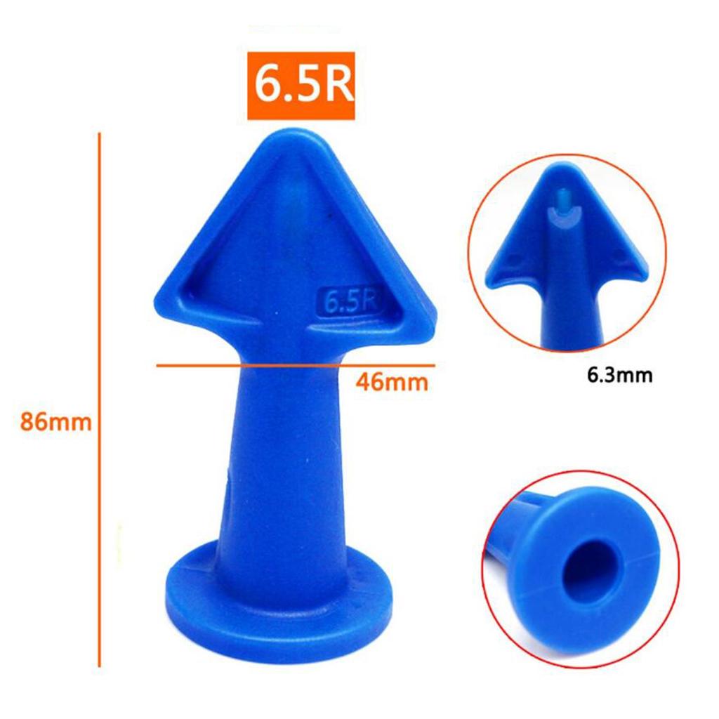 Caulk Nozzle Scraper Grout Kit Spatulas Set Hand Tools for Home