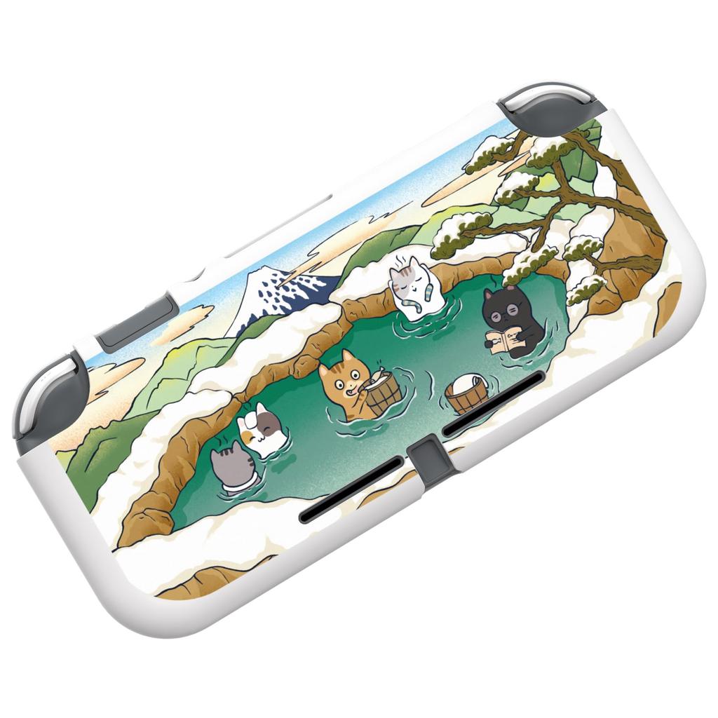Custom Protective Case Compatible with PlayVital Switch Case Cover Compatible with Switch Protective Cover for Switch Lite Entering a Hot (soft) Lite,