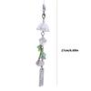 Versatile Resin Jellyfish Wind Chime Phone Strap Accessory Beaded Craft Customizable Charm For Bags Cameras