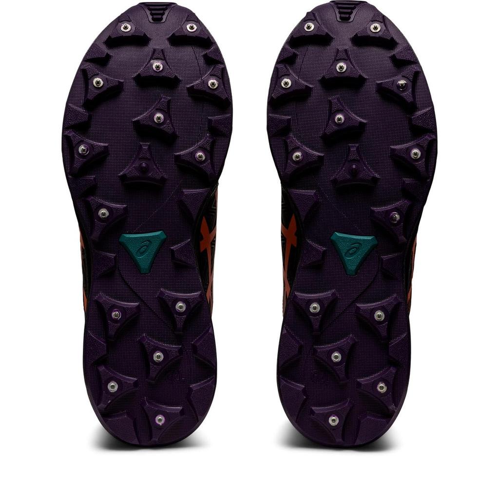 Asics Trail Running Shoes 3 1012A846 Orange GEL-FujiSetsu Gore-Tex Women's Black/Nova 26.0