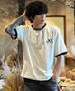 ULIFEZIP Mountain Club Oversized Ringer Short Sleeve T-Shirt 4 Colors [Ulze_3009]