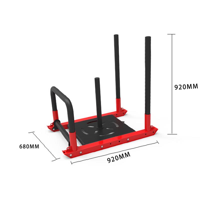 Fitness Sled Push-Pull Trainer
