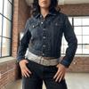 Heavy-Duty Design Punk Studded Belt Versatile Retro-style Decorative Belt Rivet Wide Belt  Cosplay