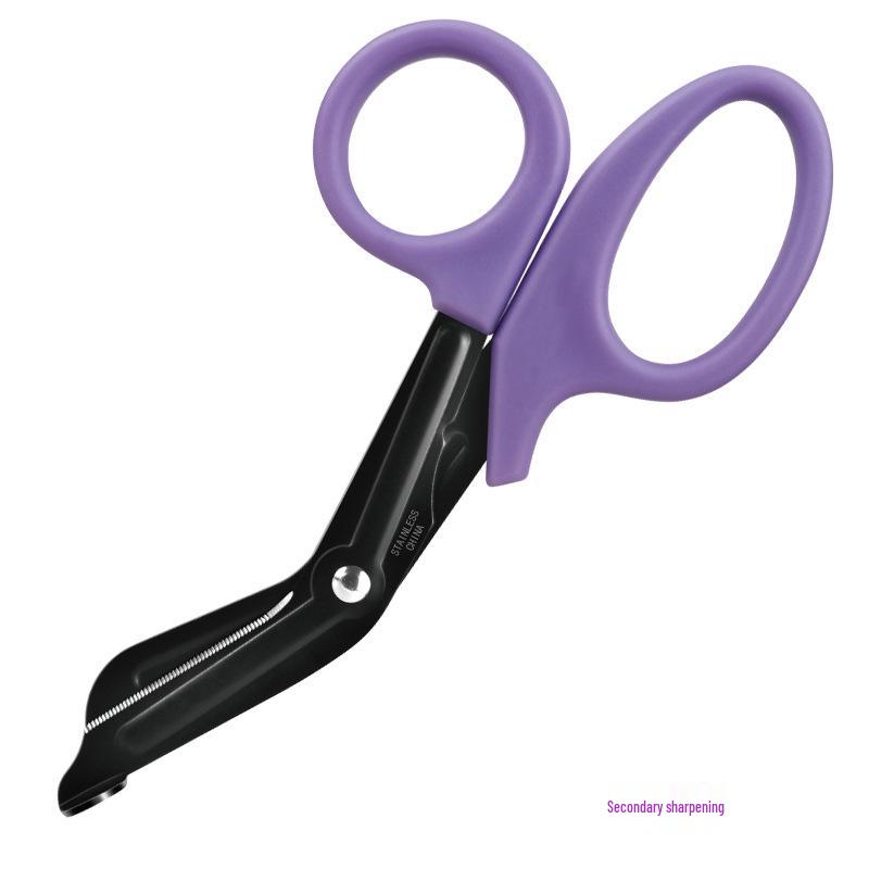 7.5-Inch Stainless Steel EMT Bandage and Gauze Scissors with Angled Tip