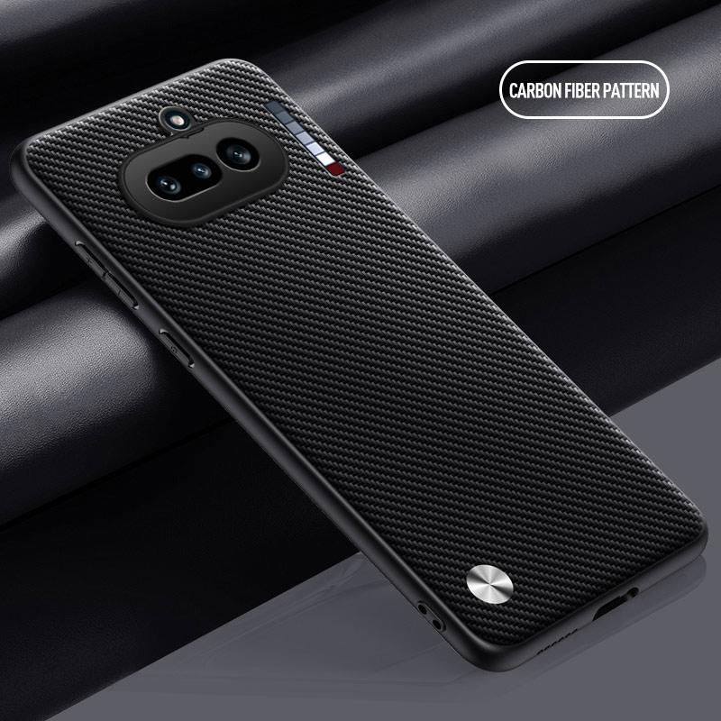 Luxury Phone Case For Nothing Phone 4A 4 A Back Cover Matte TPU Silicone Shockproof Full Protection Case For Nothing Phone4A 5G Nothing Phone 4A матовый черный