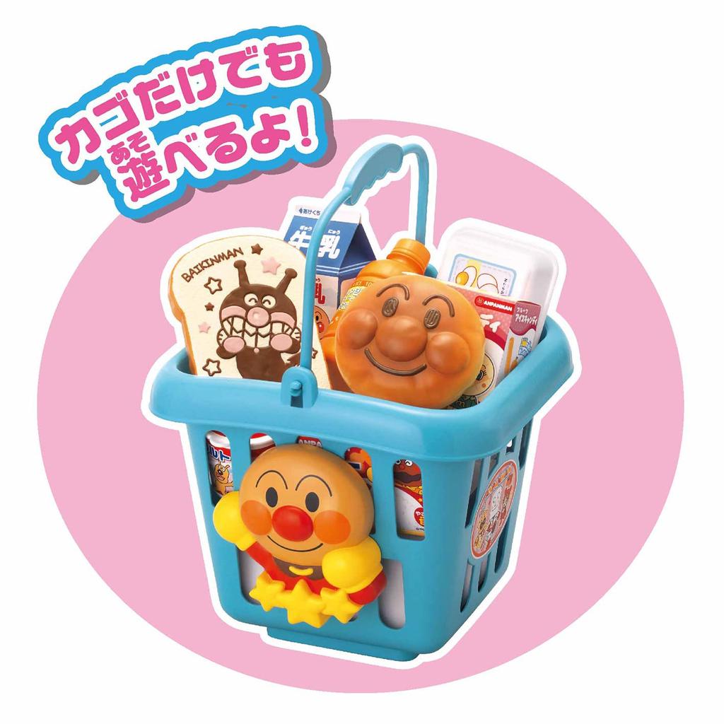 Joy Palette Anpanman Süßigkeiten Einkaufswagen zusammen