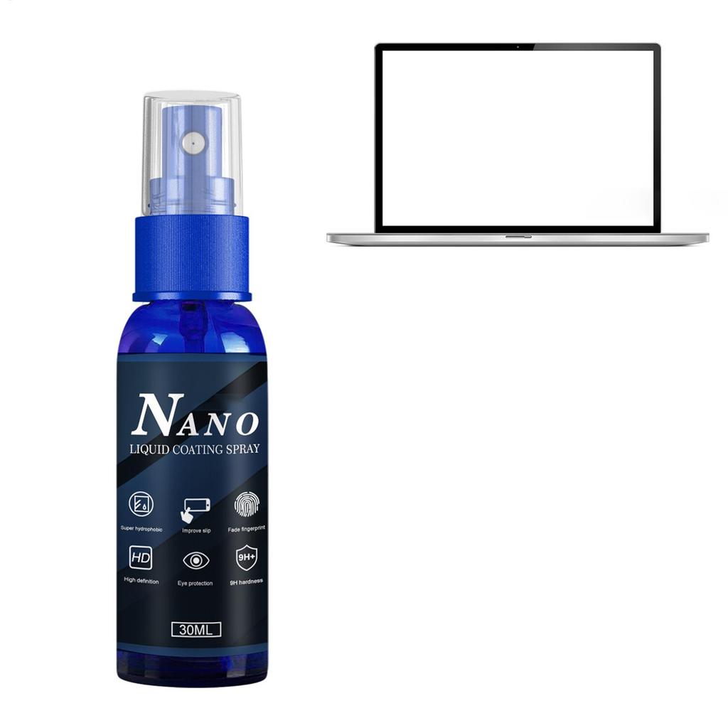 30ml Screen Spray Nano Screen Protector Fade Fingerprints High-Definition Tool Spray for Computer Screen Monitor