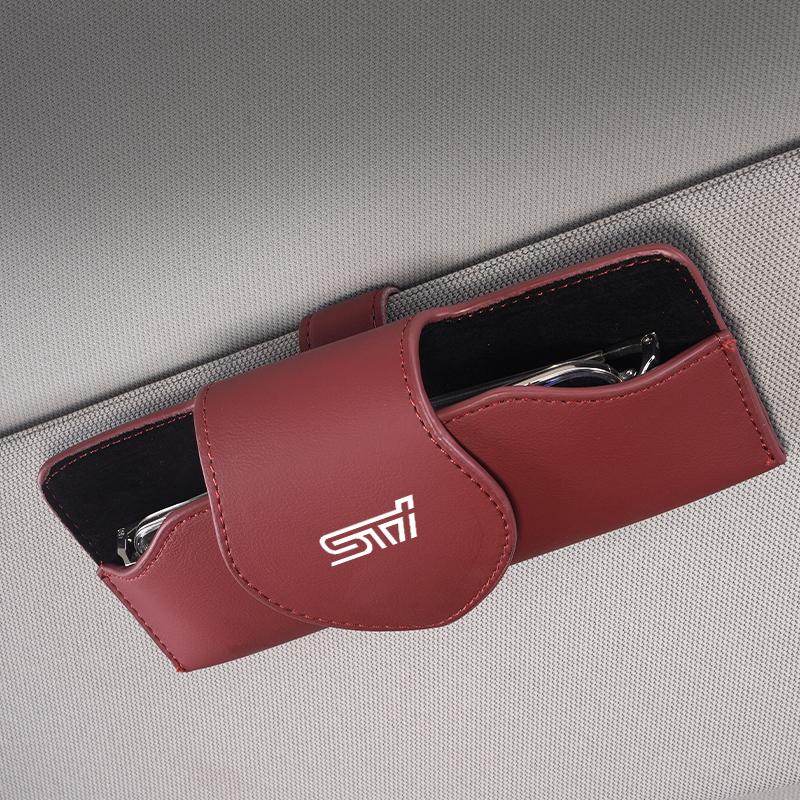 Subaru Car Mounted Sunshade Glasses Box Auto Interior Accessories For Crosstrek XV Legacy Forester BRZ Outback Tribeca Impreza gdu8