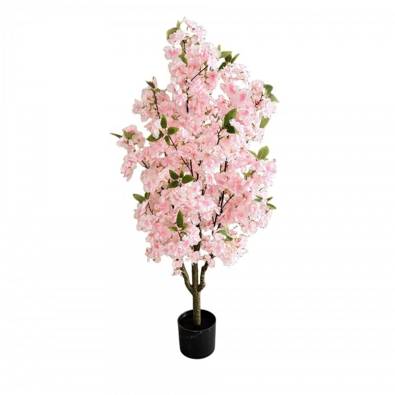 Árvore de Flor de Cerejeira Artificial Decoração de Casamento Interior de Casa Prop para Fotografia de Jardim Exterior 60cm a 260cm de Altura