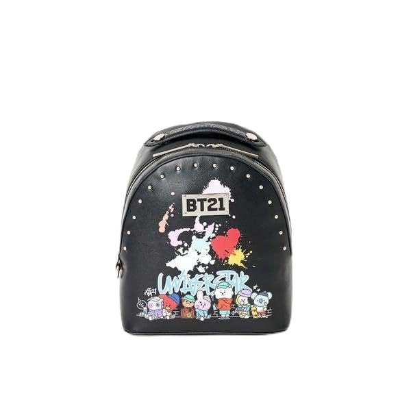 

BT21 Backpack ALL 00072220135391 Black Free Size [Samantha Vega] Women s