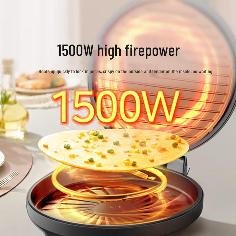 Midea 30cm Electric Pancake & Griddle with Dual Heating