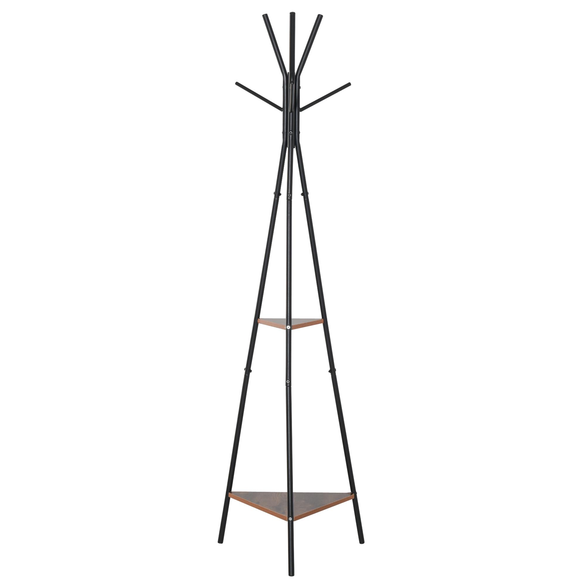 Tripod Coat Rack Industrial Style Branches