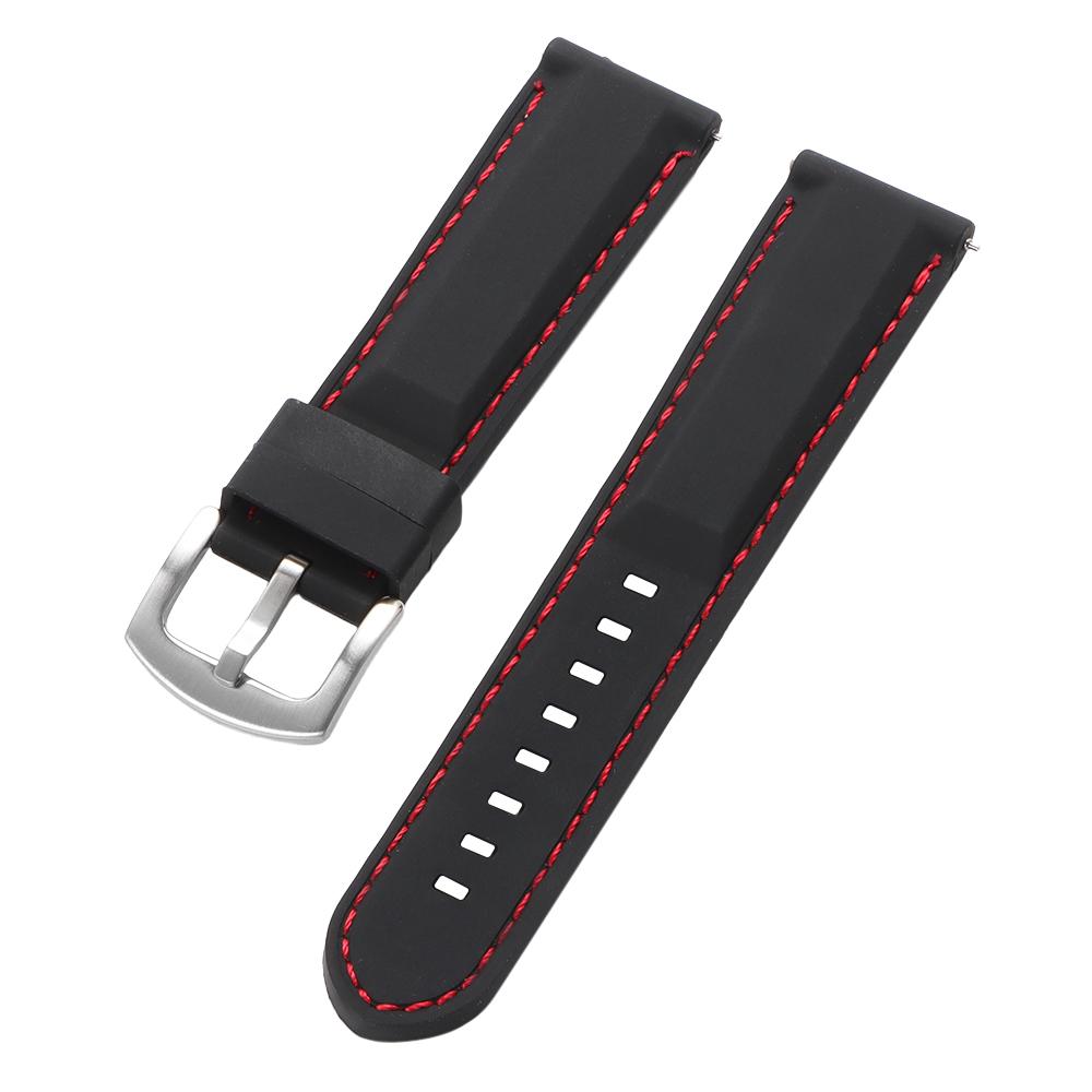 18mm 20mm 22mm 24mm Silicone Watch Band for Seiko Strap Rubber Bracelet Men Women Sport Replacement Watch Band for Omega Belt