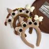 Cartoon Puppy/Biscuit Hair Hoop Christmas Teens Cosplay Headband Multiple Color