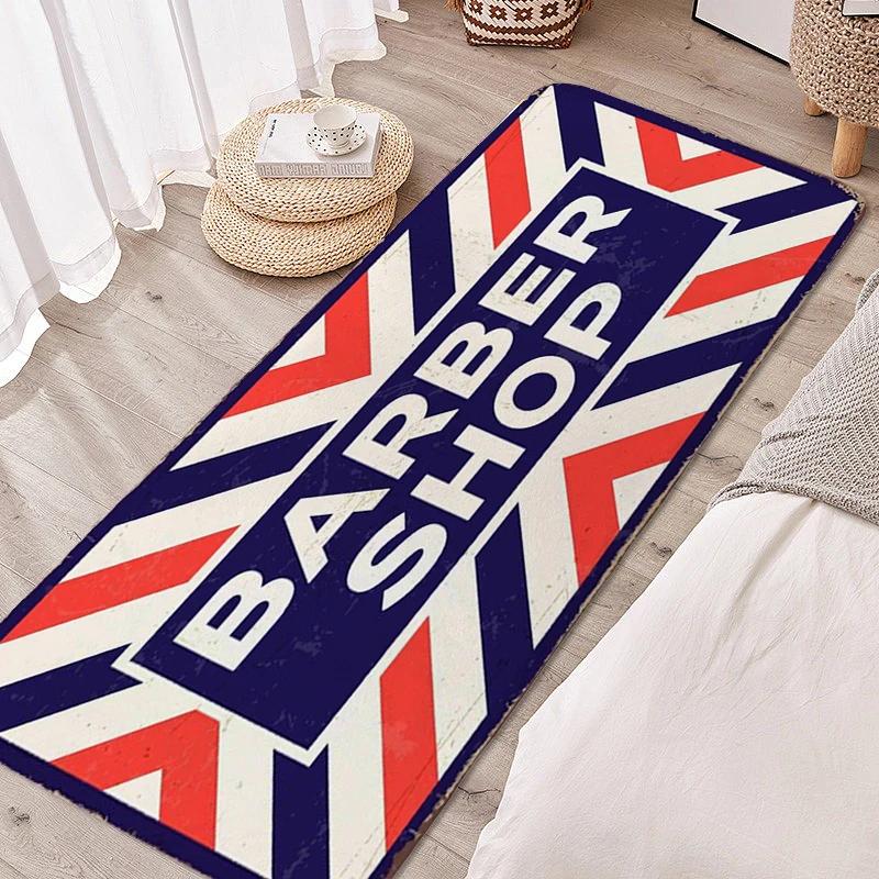 Badkamerkleed Kapsalon Slaapkamer Tapijten Woonkamer Op Maat Wasbaar Antislip Keukenmatten Flanel Zachte Deurmat Entree