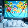 Plim Plim Print Tapestry, Lightweight Wall Hanging, for Bedroom, Dorm, Living Room, Home Art Decor, Birthday Christmas Gift for Friends