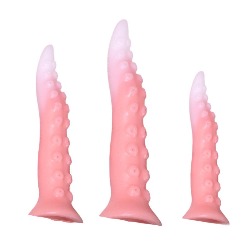 Silicone Octopus Long Anal Butt Plug Monster Dildo Penis Anus Vagina Dilator Tentacle Animal Couple Sex Toys Adults Goods