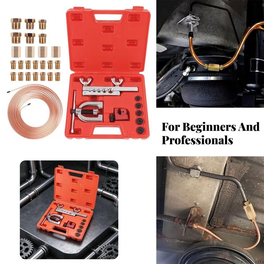 Eccentric Flaring Brake Line Flaring Tool Set Swaging Manual Flaring Tool Industrial Use