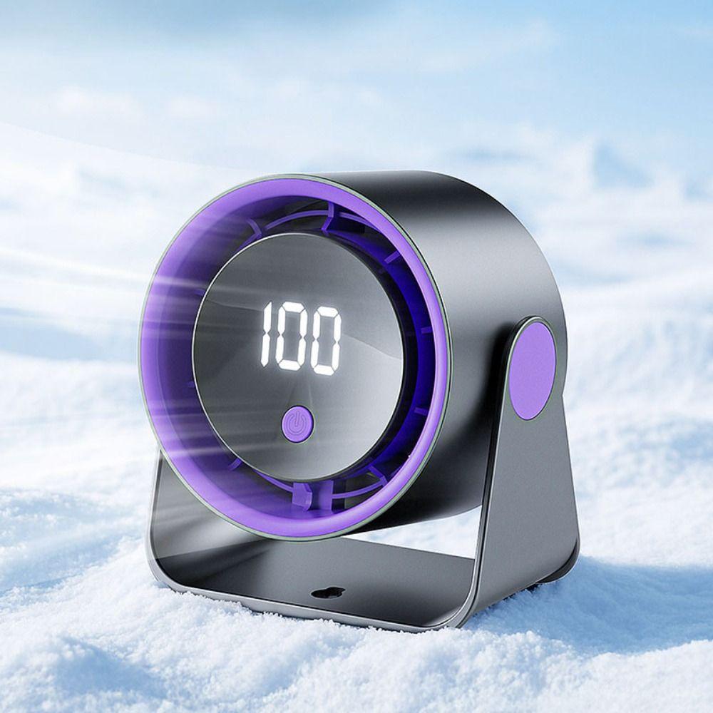 5-speed Adjustment Mute Fan Adjustable Angle Digital Fan Desktop Fan  Student Dormitory