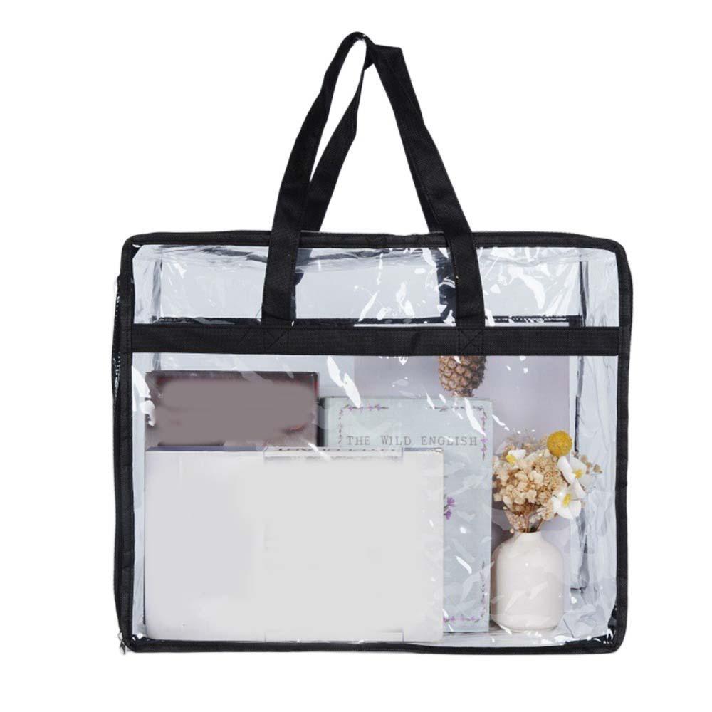 Transparent Clothes Storage Bag Large Capacity Bedding Blanket Organizer  Work