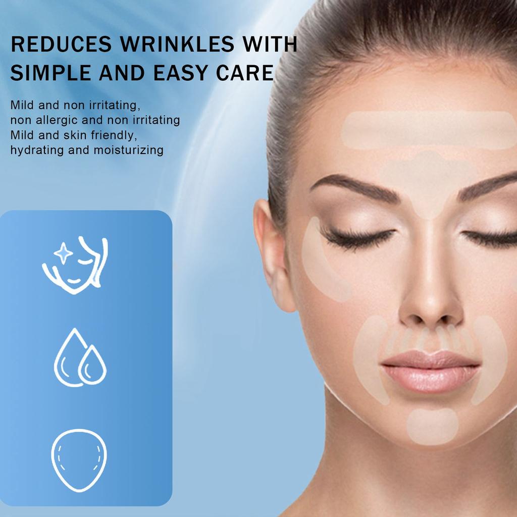 16 Stück Silikon Faltenpad Wiederverwendbar Weich Bequem Hals Stirn Gesicht Faltenpflaster für Frauen