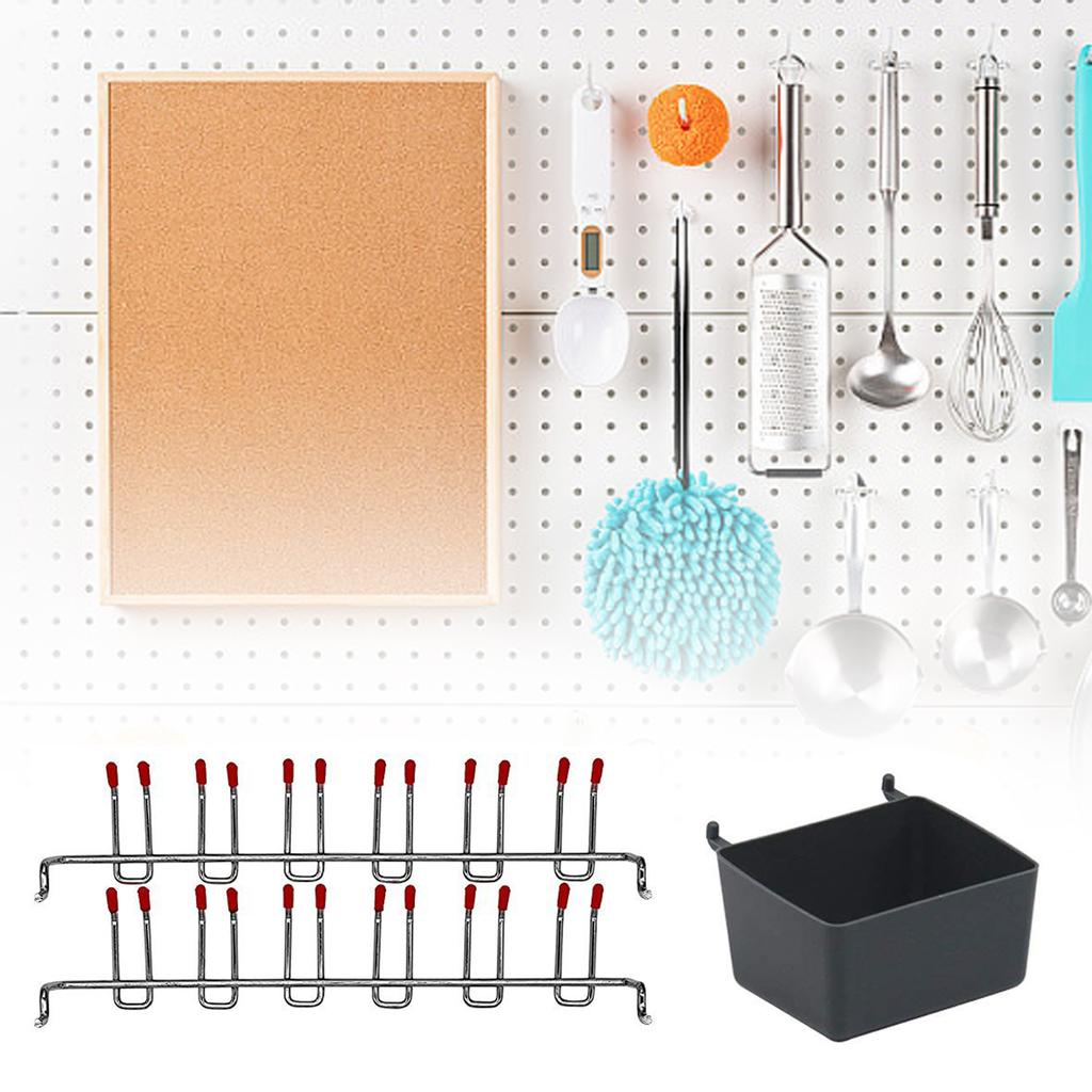 Industrial Strength Pegboard Mounting Hooks Metal Utility Hangers For Tool Shed Workshop Organization Supplies