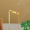 Figure-8 Glass Cup Incense Holder: Anti-Ash Meditation & Yoga Decor