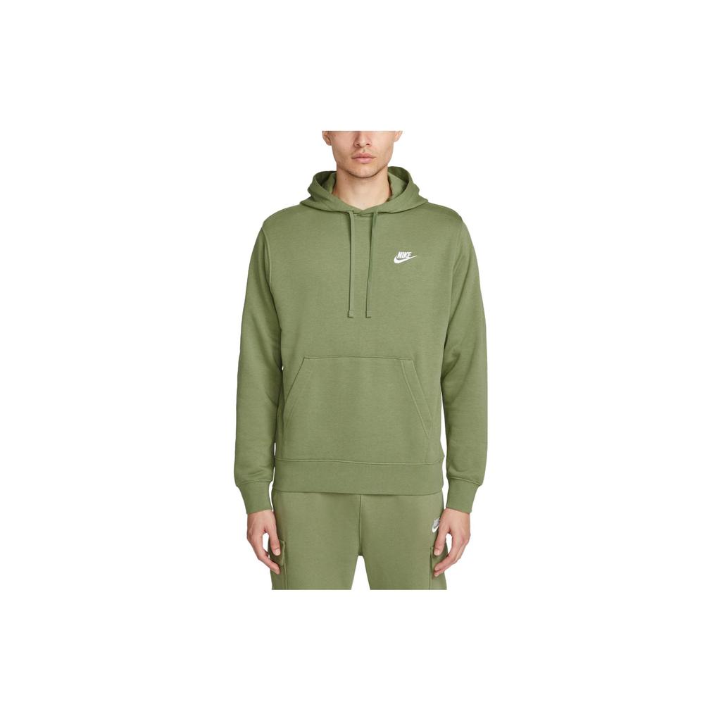 Nike Sweatshirts Men's Green Hooded Moderate Regular CZ7858-334